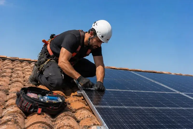 Maintenance et monitoring de panneaux solaires à Pouy-de-Touges